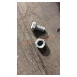 Lug Nuts with Bolts, 1"