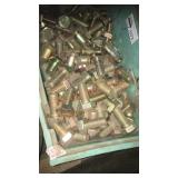 Tub of Medium Size Lag Bolts
