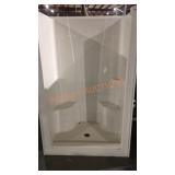 Shower Stall, 46" x 75"