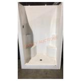 Shower Stall, 46" x 75"