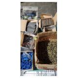 Tray Lot of Assorted Nails