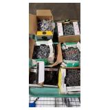 Tray Lot of Assorted Nails