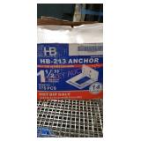 Box of Galvanized Anchors