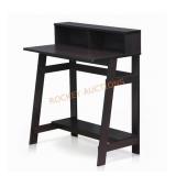 FURINNO Simplistic A Frame Computer Desk, Dark