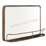 Rectangle 7 in. W x 15 in. H Framed Rectangular