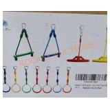 Rainbow Color Ninja Trapeze Bars
