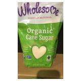 Box of Wholesome Organic Cane Sugar, set of 6 bags