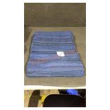 Multi Color Blue Rag Rug 2