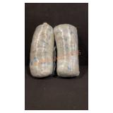 2 Bags Foam Stuffing Approx 7" x16"
