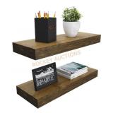 Bamboo Wall Shelf, set of 2