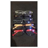 Set of 5 Anti-Blue Light Reading Glasses