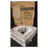 Box of Wooden Shelves
