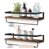 Rustic Floating Shelves