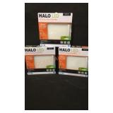 Halo LED Surface Mount Downlight, set 3