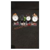 Set of 4 Timex Watches