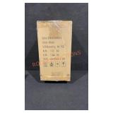 Solar Glass Lantern Black