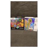 Set of Two 1000 Piece Puzzles