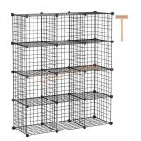 C&AHOME Wire Cube Storage Organizer