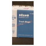 Plastic Place Clear Trash Bags