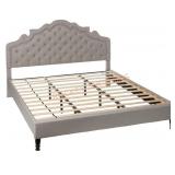 Upholstered King Size Bed Frame