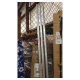 Set of 3 Metal Poles