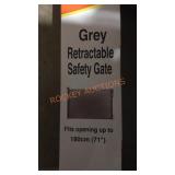 EasyBaby Grey Retractable Safety Gate