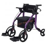 Elenker 2 in 1 Rollator Walker & Transport Chair