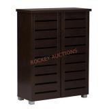 Shoes Cabinet With 2 Doors, Sold As Is No Returns