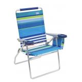 Too beach chair, sold as is no returns