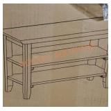 Side Table With Shelves