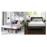 Zinus Yelena 14 Inch Classic Metal Platform Bed
