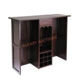 Newport wine storage cabinet, sold as is no