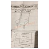 Noble House Home Furnishings Accent Chair, Light