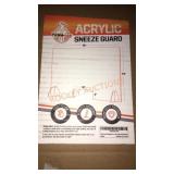 Acrylic Sneeze Guard