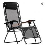 Amazon Basics Black Zero Gravity Chair