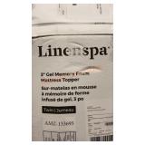 3" Memory Foam Mattress Topper