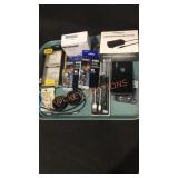 Miscellaneous Tray Lot of Computer and Electronic