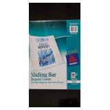 Sliding Bar Report Cover 50 Pack