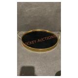 15" Glass Serving Tray