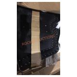 Upholstered Bed part. Black. Full
