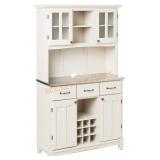Home Styles Buffet of Buffets White Server with