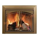 Pleasant Hearth Glass Fire Screen