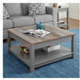 Ameriwood Home Carver Coffee Table, Gray