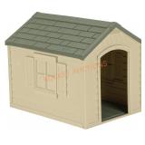 Suncast Outdoor Dog House with Door