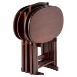 Winsome Nathan 5-PC Set Cappuccino Snack Table