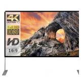 100" Projector Screen with Stand