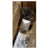 1" Double Curtain Rod with Square Finials