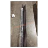 72-144" Drapery Rod Set, Sold as is. No