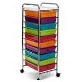 Seville Classics 10-Drawer Multipurpose Mobile