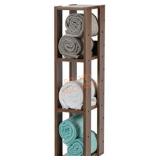 Iris Slim Open Wood Rack